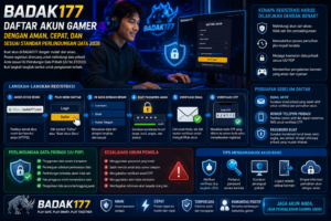 BADAK177 Daftar Akun Gamer Aman Dengan Verifikasi Modern